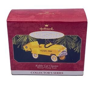 1997 Hallmark Keepsake Kiddie Car Classics Murray Dump Truck Christmas Ornament
